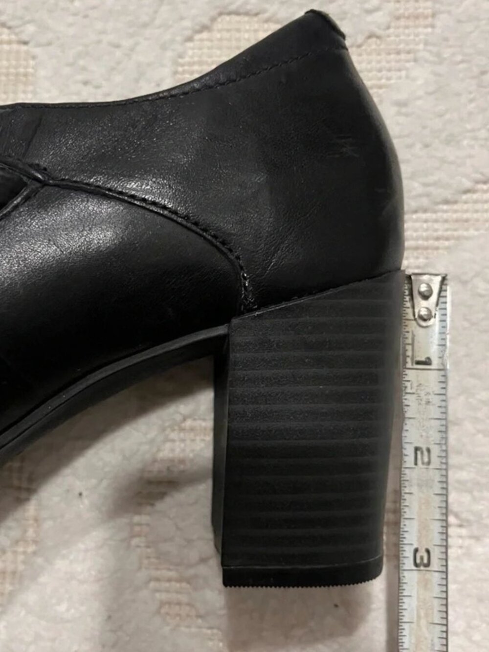 Clarks Block Heel Mary Jane Pumps - Picture 7 of 8